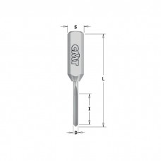 382.2557 Свердло P HWM D=2.5 I=16 L=57.5 S=10x24 RH-LH XTREME-HWM