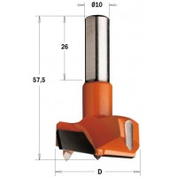 317.340.12 Сверло цилиндрическое HW D = 34 L = 57,5 S = 10x26 LH