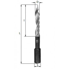 Сверла для ручной работы с шестигранным хвостовиком F071BE0400 4x42x60x1/4” шестигранный HSS