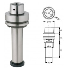 Патрон hsk63f з хвостовиком чпу верстати h6fapf20 / 70 42x25x70x20x35 rh, lh