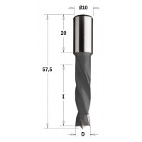 308.130.11 Сверло HW NP D = 13 I = 30 L = 57,5 S = 10x20 RH