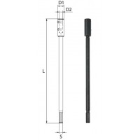 Подовжувач для бурів сверл f629z003.0084 300x12 (шестигранний) 20x12