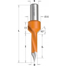 378.102.12 Свердло з зінкером P HW D=10 I=35 I1=26,5 L=70 S=10 LH