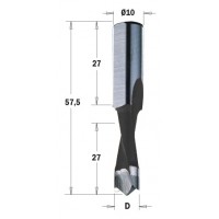 310.050.41 Сверло NP HW D = 5 I = 27 L = 57,5 S = 10x27 RH XTREME-HW