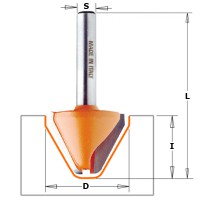 25,4x19x50,8x60°x6 Фрезы для гравировки (60°) СМТ