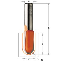 3x6x12,7x50,8x6 Фрезы пазовые с радиусом СМТ