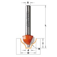 6,4x19x11x50,8x6 Фрезы гравировальные радиусные СМТ