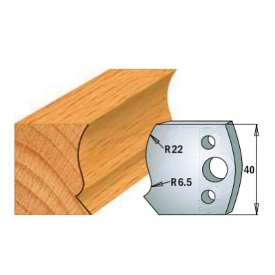 Профільні ножі (пара) 690.128 40x4 SP