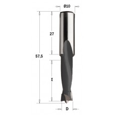 310.040.11 Свердло NP HW D=4 I=27 L=57,5 S=10x27 RH