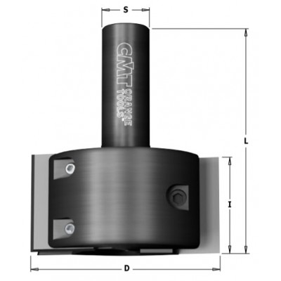 Фрези універсальні для профілювання на cnc 663.301.11 65x40-50x93x20 sp до чпу станків