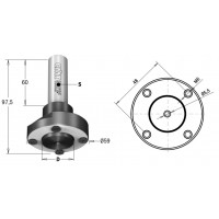 Патрон для пил (цилиндрический)ЧПУ станки 183.410.30 30x20x97,5 RH, LH