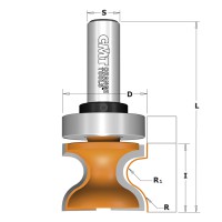 31,7x5,5x9,5x25,4x73x12,7 Фрези для підвіконь з підшипником СМТ