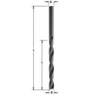 Сверла непрохідні 516.025.51 2,5x30x57x2,5 hss