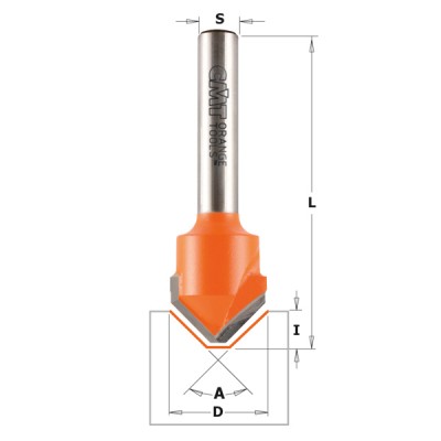 18x3,3x60x135 ° x6,35 Фрези для Alucobond СМТ