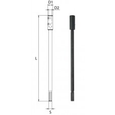 Подовжувач для бурів сверл f629z003.0084.1 300x16 (шестигранний) 26x16