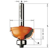 4,8x25,4x11,5x54,6x6 фрези профільні Cavetto СМТ