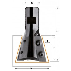 39,5x31,5x65,5x15°xM12x1 Фрезы для соединения «ласточкин хвост» СМТ