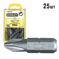 Бита с шестигранным хвостовиком 1/4” под шлиц Ph3 длиной 25 мм STANLEY 1-68-950