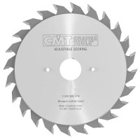 CMT 100x20x2,8-3,6x10 пильные диски подрезные двухкорпусные (289.100.20H)
