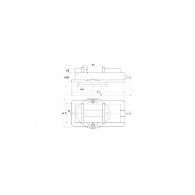 Тиски поворотные станочные Cormak QH160