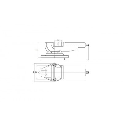 Тисы станочные поворотные Cormak QHK160