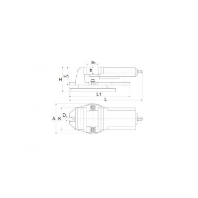 Тиски для станков Cormak QH100