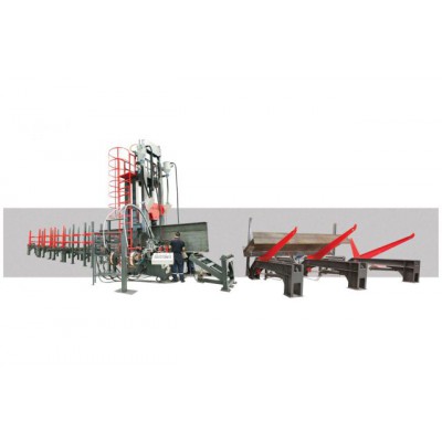 Линия сварки двутавровой балки 12м Akyapak HBW 2000x1000