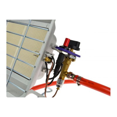 Газовый конвектор с вентилятором с Piezo Geko G80531 (4600вт)