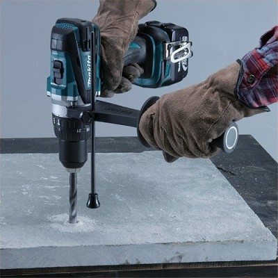 Акумуляторний ударний дриль-шуруповерт Makita BHP 458 RFE