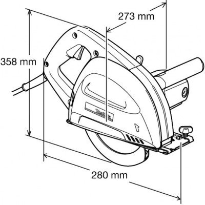 Дискова пила по металу Makita 4131