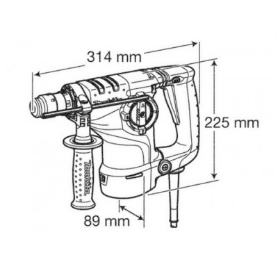 Makita HR2810 Перфоратор