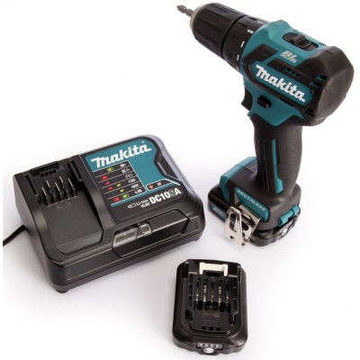 Аккумуляторная бесщёточная дрель-шуруповерт Makita DF 332 DSAE