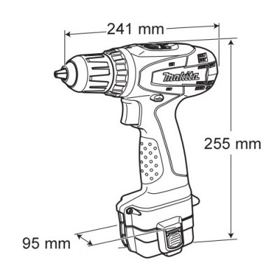 Акумуляторний дриль-шуруповерт Makita 6337 DWDE