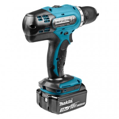 Аккумуляторная дрель-шуруповерт Makita DDF453RFE