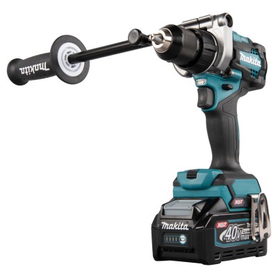 Акумуляторний дриль-шуруповерт з ударом Makita XGT 40 V MAX HP001GM201