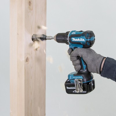 Акумуляторний ударний дриль-шуруповерт Makita DHP485RFJ