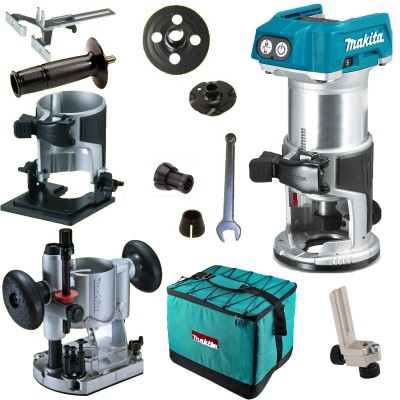 Аккумуляторный фрезер Makita DRT 50 ZX2