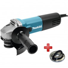Угловая шлифмашина Makita 9558 HNG + безключевая гайка 9558HNGQ