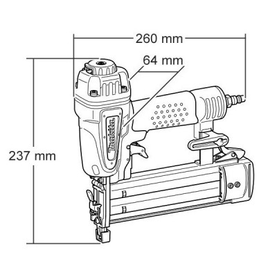 Пневматичний цвяхів Makita AF 505