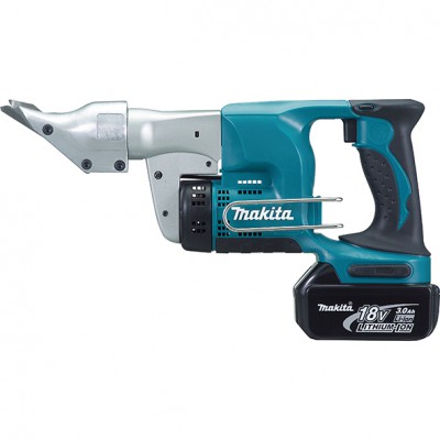 Аккумуляторные ножницы по металлу Makita DJS 130 RFE