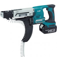 Аккумуляторный магазинный шуруповерт Makita DFR 550 RFE