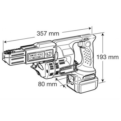 Акумуляторний шуруповерт для гіпсокартону Makita BFR 440 RFE