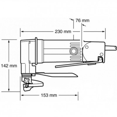 Листові ножиці Makita JS 1600