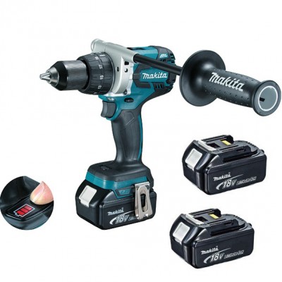 Аккумуляторная дрель-шуруповерт Makita DDF 481 RFE3