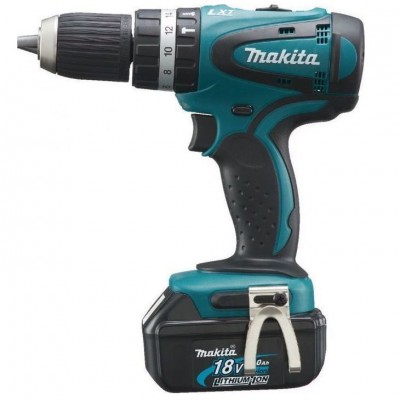 Акумуляторний ударний дриль-шуруповерт Makita DHP 456 RFJ