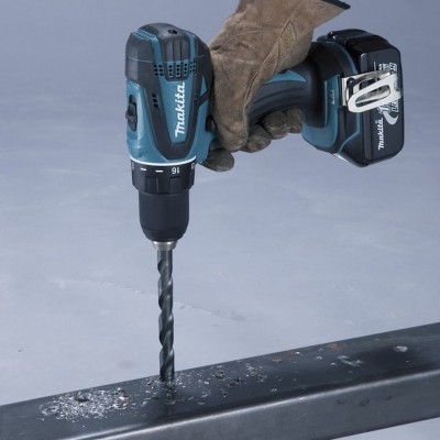 Акумуляторний ударний дриль-шуруповерт Makita DHP 456 RFJ
