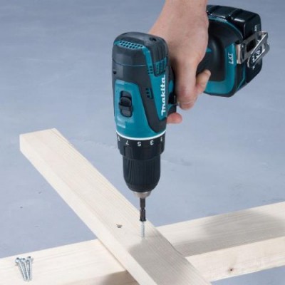 Акумуляторний ударний дриль-шуруповерт Makita DHP 456 RFJ