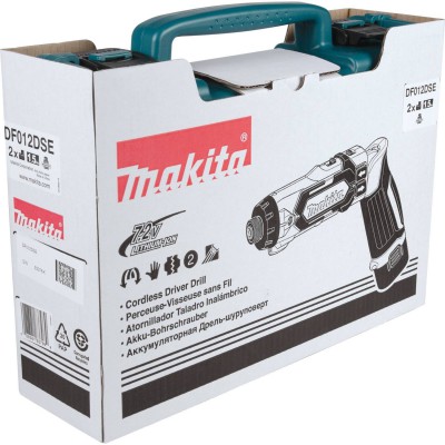 Акумуляторний шуруповерт Makita DF 012 DSE
