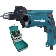 Дриль ударний Makita HP 1630 KX2