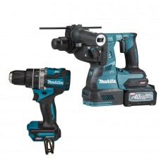 Набор аккумуляторного инструмента Makita XGT 40 V MAX (перфоратор HR003GM201 + ударная дрель-шуруповерт HP002GZ)